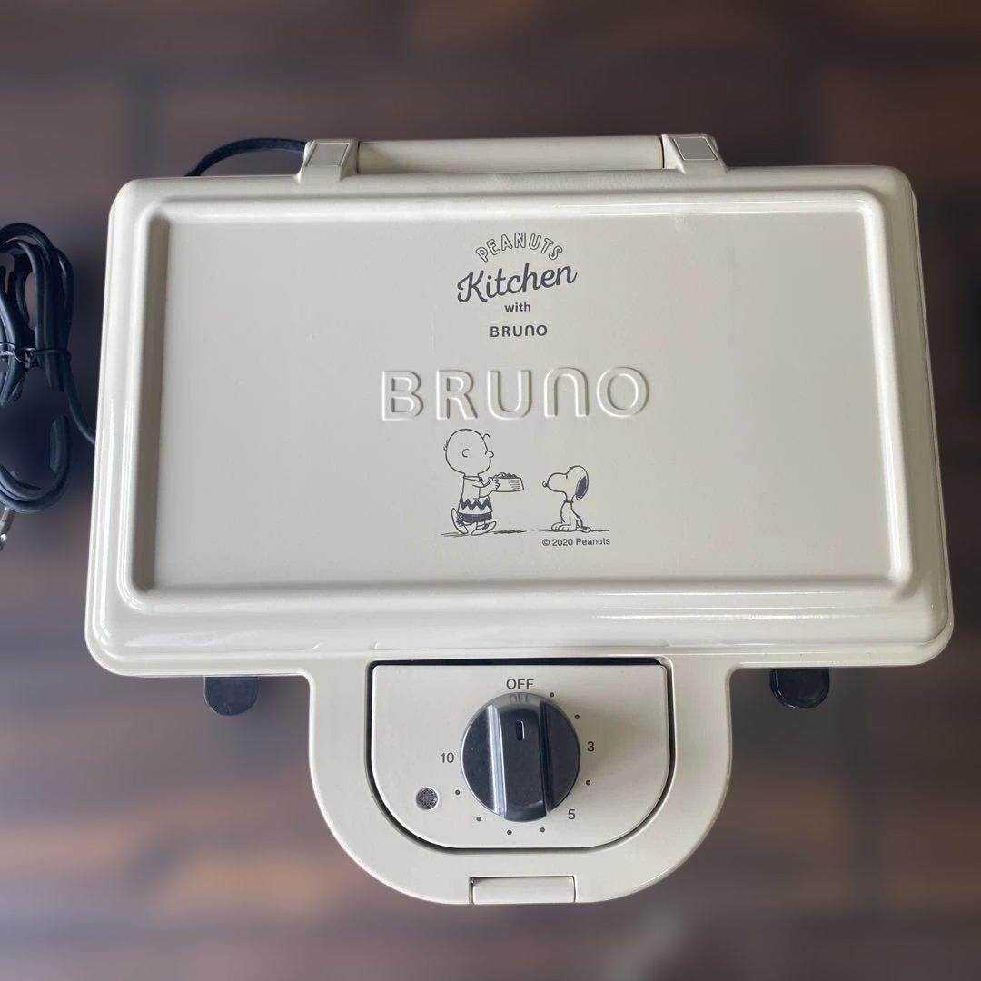 BRUNO ブルーノ ホットサンドメーカー ダブル PEANUTS スヌーピー