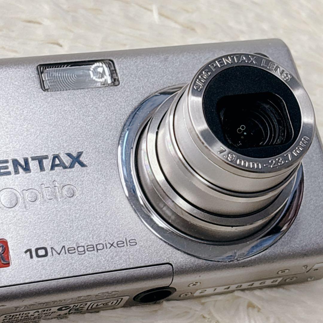 ※る※PENTAX OPTIO A30デジタルカメラスマホ転送セット付