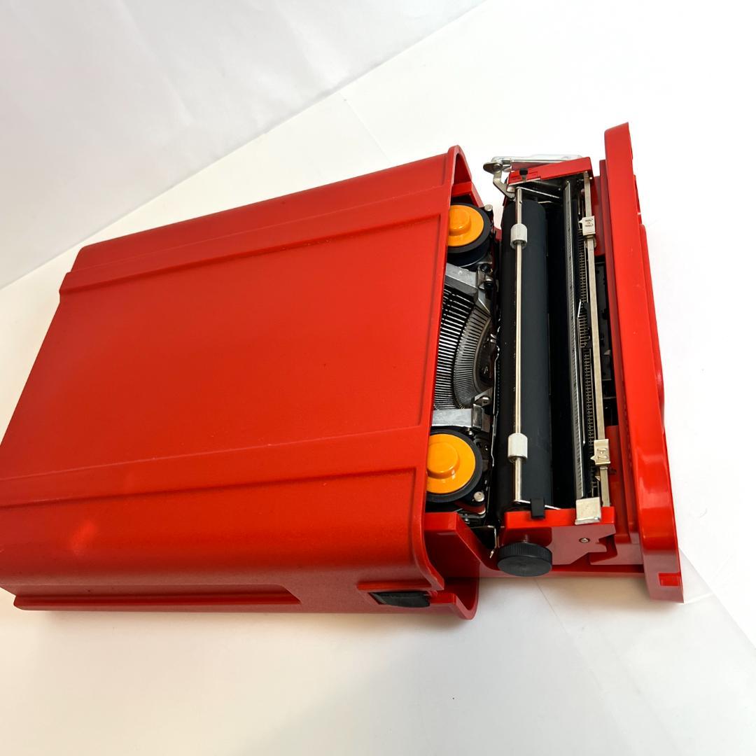 タイプライター　Olivetti　バレンタイン　ヴィンテージ、動作良好