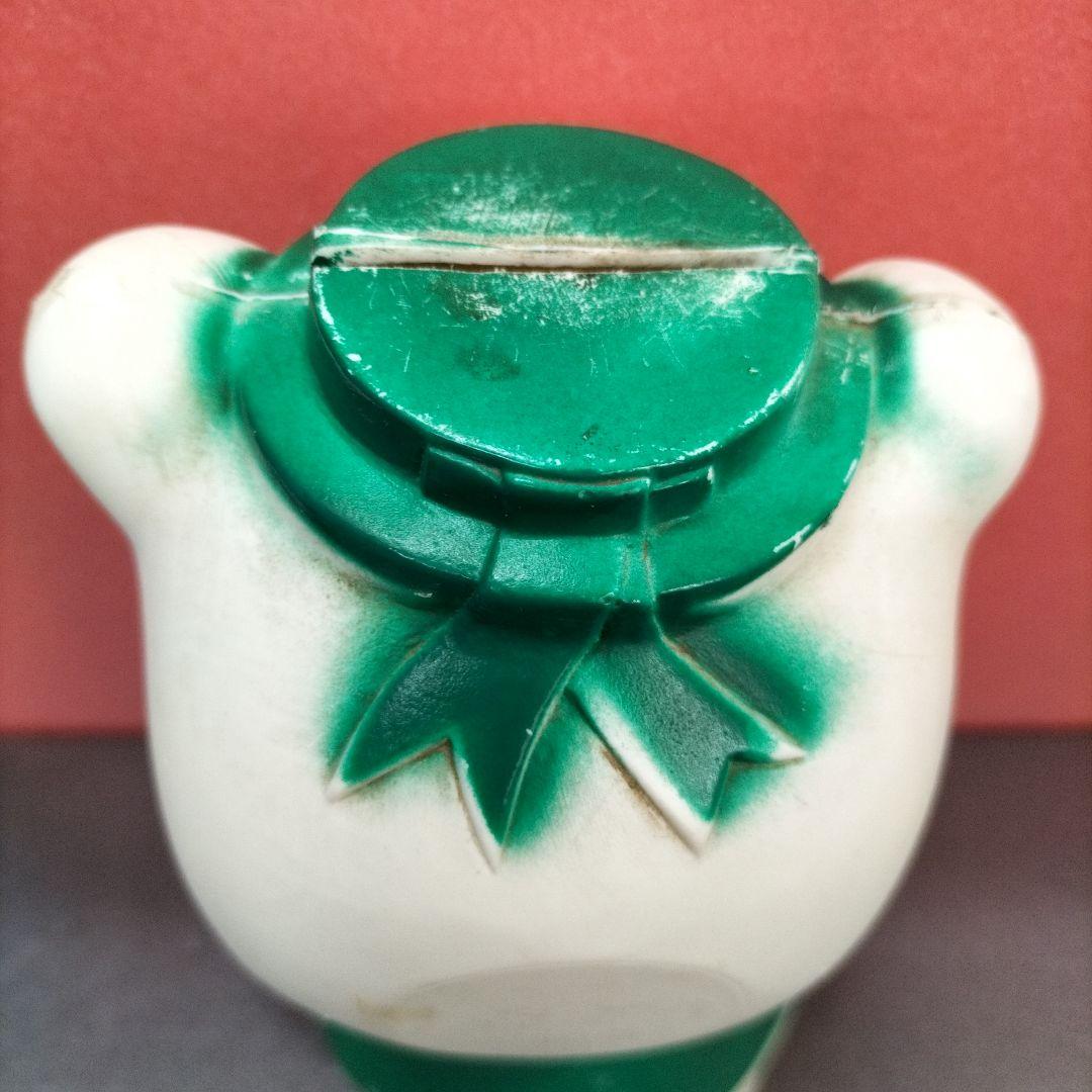 ヴィンテージ　ピッグバンク　プラスチック製貯金箱　60s〜70s
