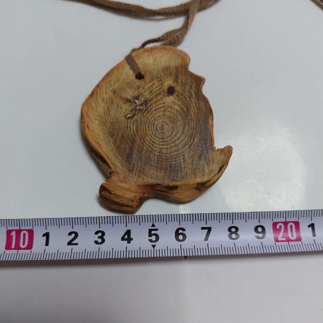 貴重肥松製ハンドメイド ネックレス