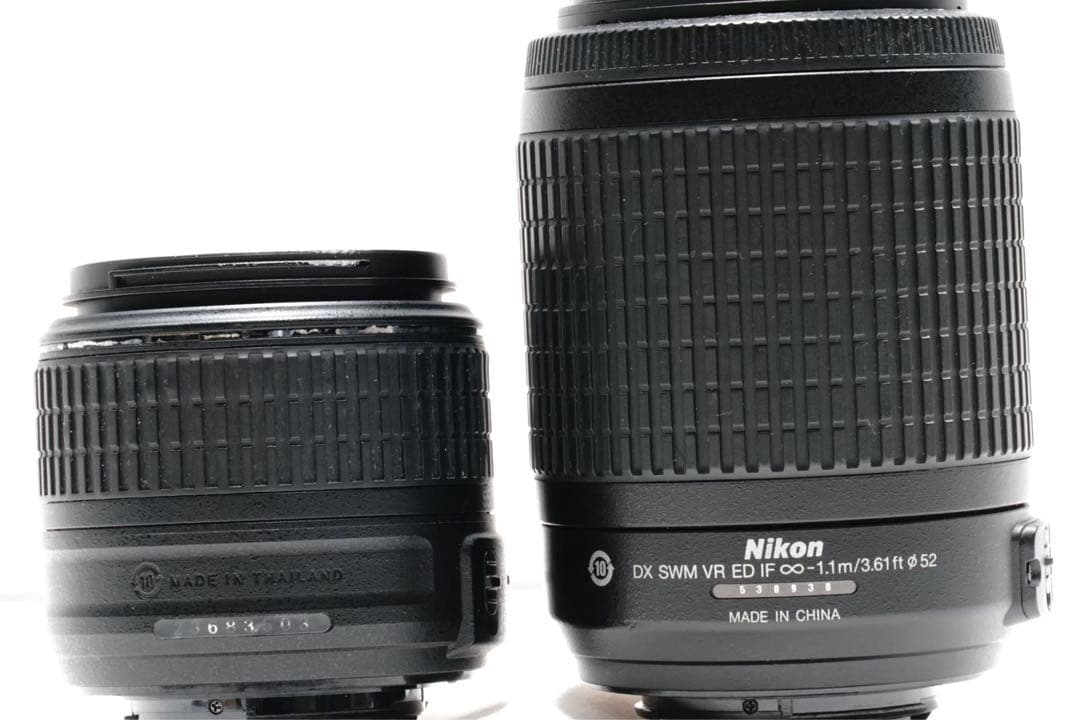 良品 Nikon D5300 ダブルレンズキット Wi-Fi搭載 一眼レフカメラ