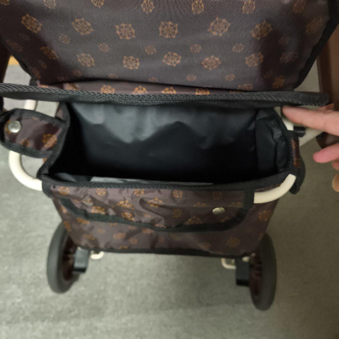 h*u様 幸和製作所 折りたたみ式シルバーカー ブラウン系 美品