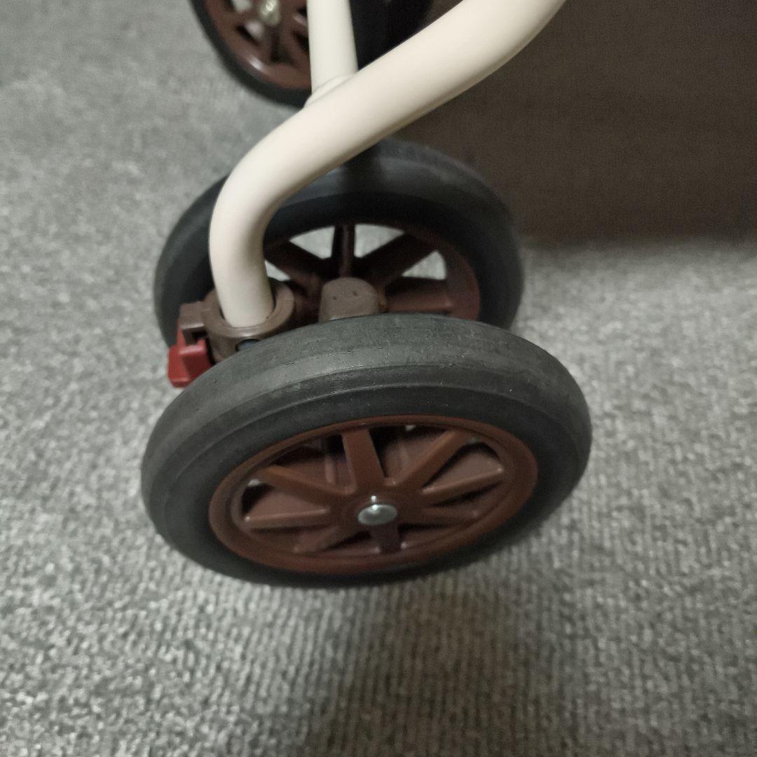 h*u様 幸和製作所 折りたたみ式シルバーカー ブラウン系 美品