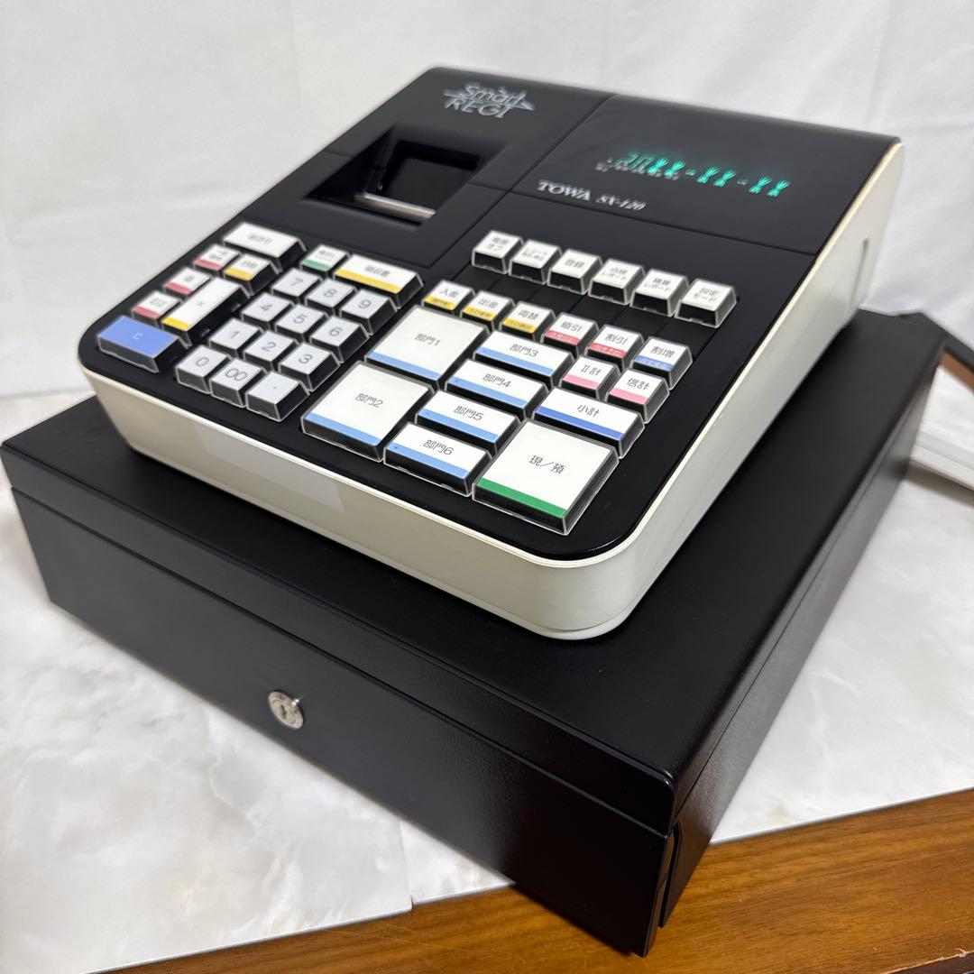 TOWA/東和 レジスター ドロア一体型 SX-120