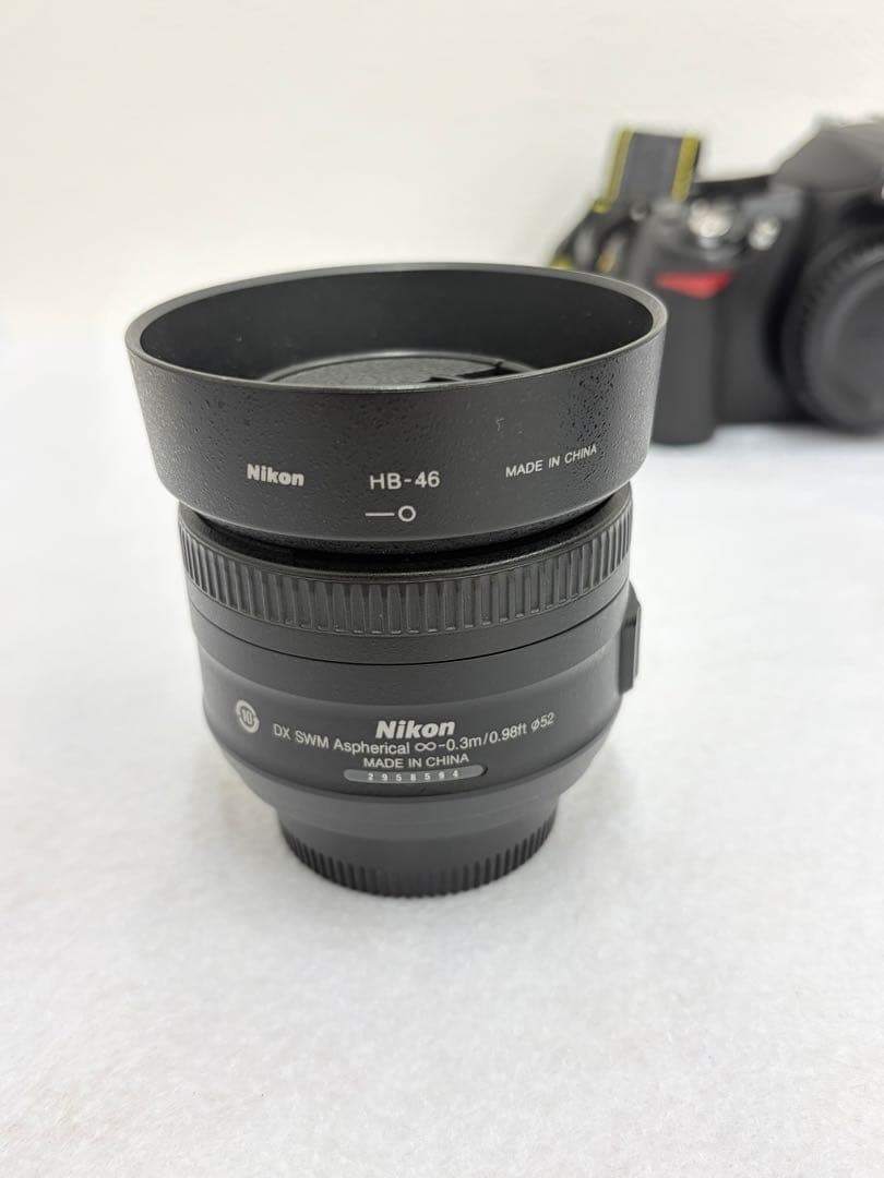 ニコン デジタル一眼レフカメラ D3100 35mmレンズ バッテリー付き