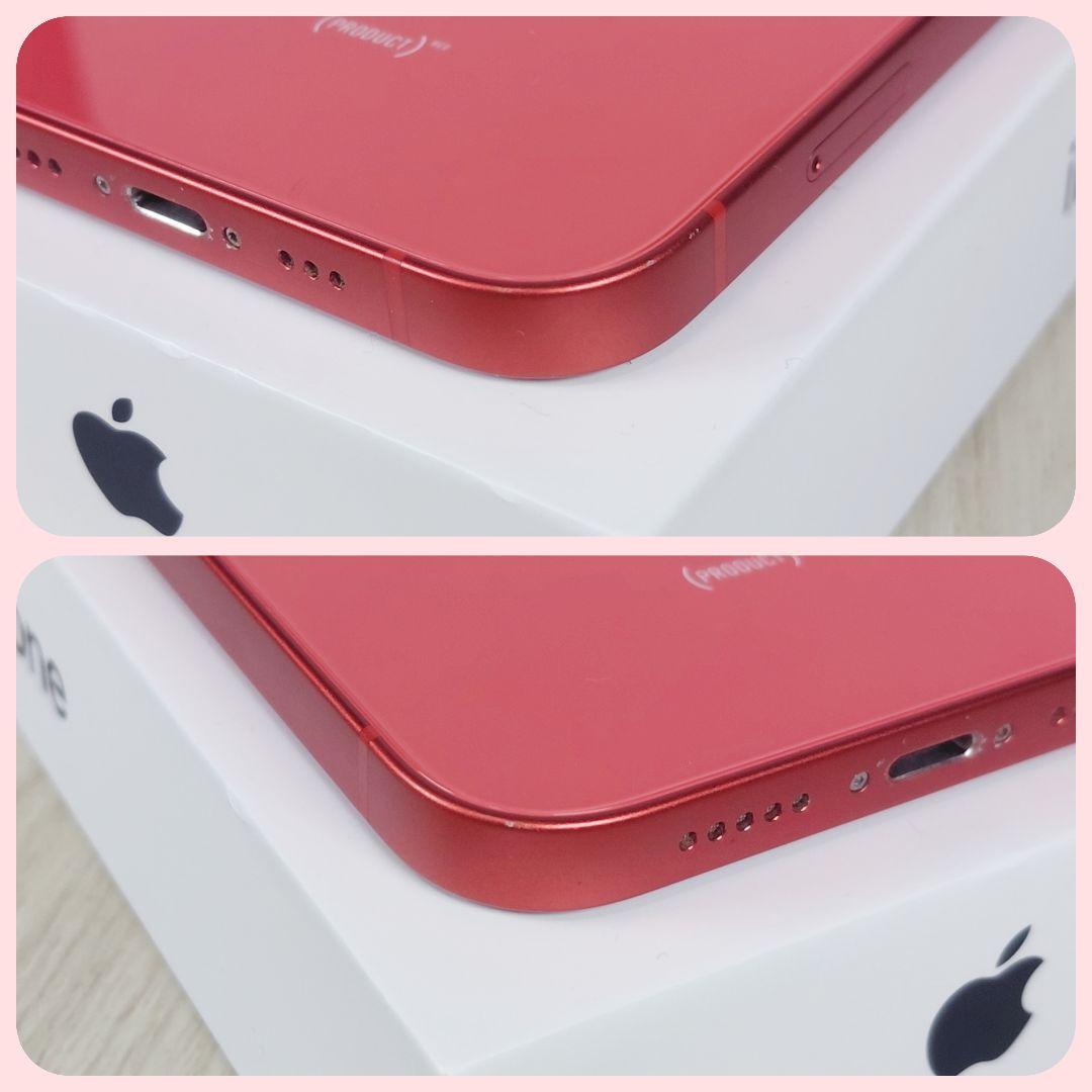 iPhone 12 256GB レッド バッテリー新品100% SIMフリー