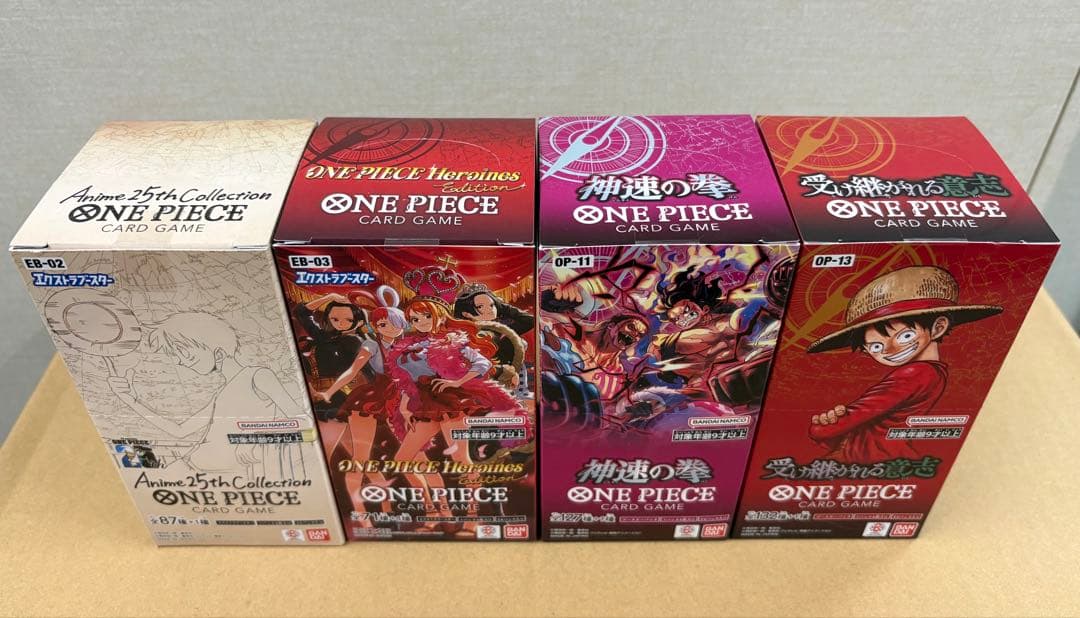 ONE PIECEカード 25th ヒロインズ 神速の拳 受け継がれる意志