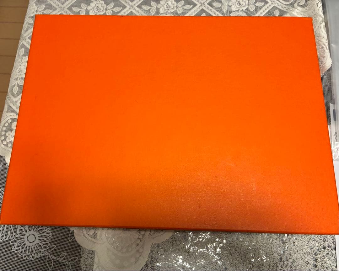HERMES ボックス オレンジ