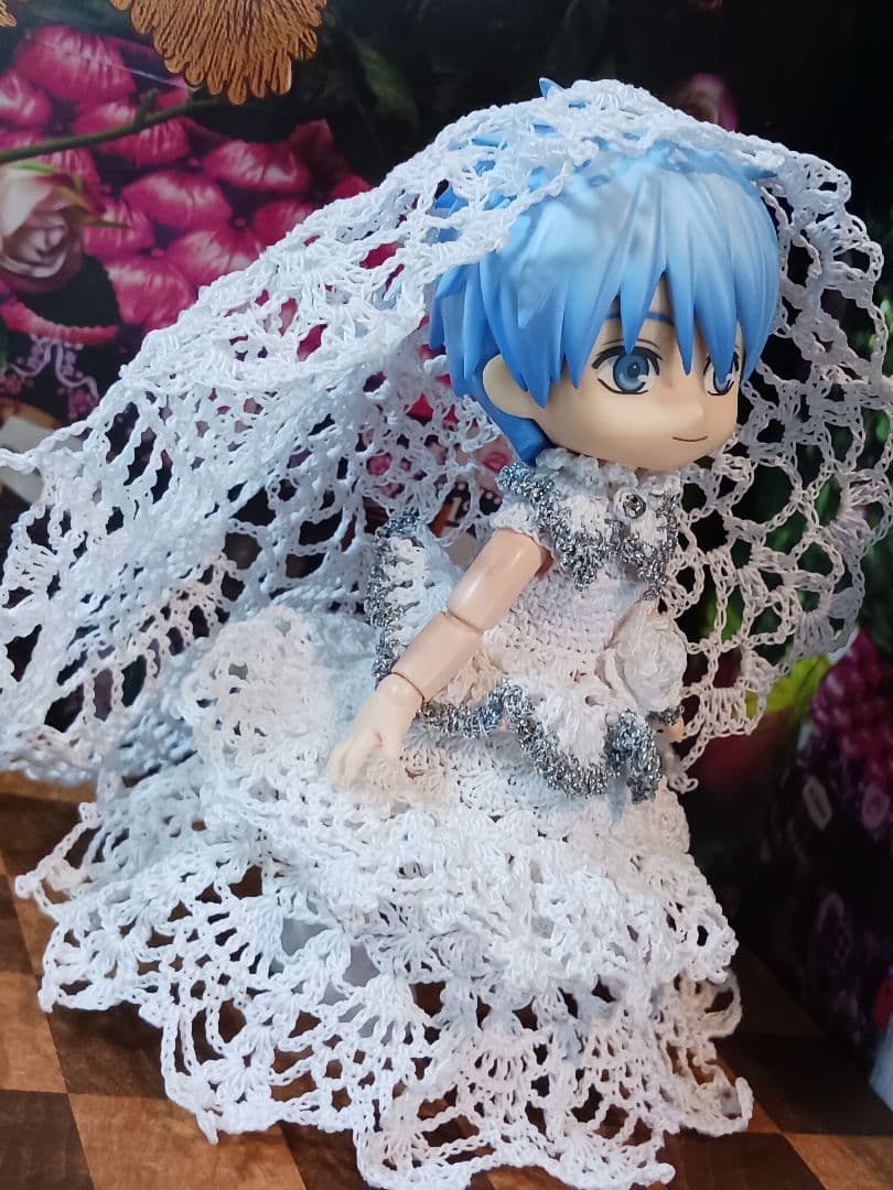 ねんどろいどどーる　オビツ11　服　ドレス　ウェディングドレス