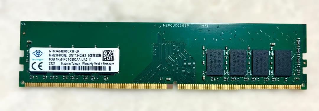 マザーボード（A520M K V2）+DDR4メモリ（8GB、3200MHz）