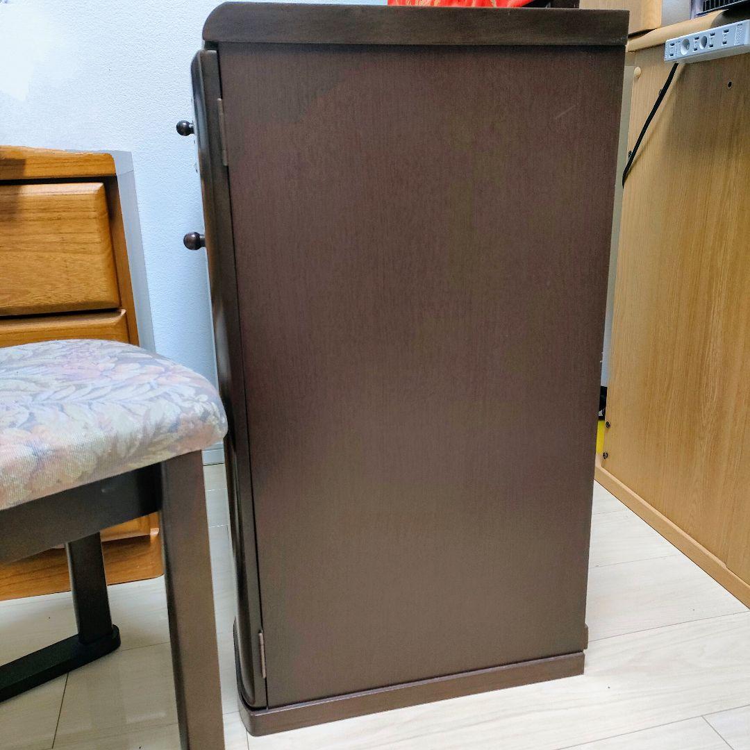 ♥美品 大塚家具 ドレッサー 鏡台 高級 ロック引出 電源あり