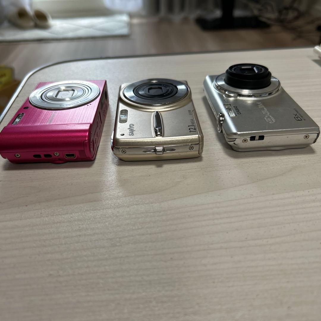 コンパクトデジタルカメラ 3台セット