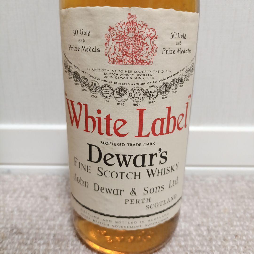 【未開栓】Dewar's White Label 赤紋章 特級 デュワーズ