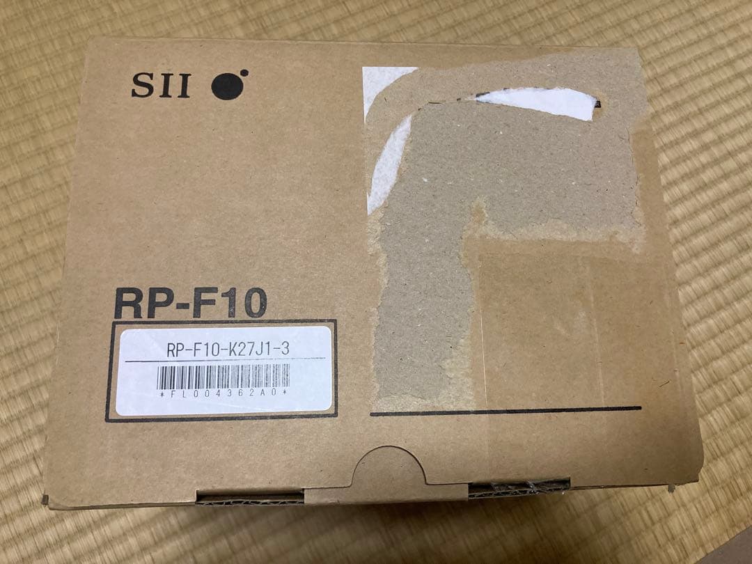 【新品】 SII RP-F10-K27J1-3サーマルプリンター 黒