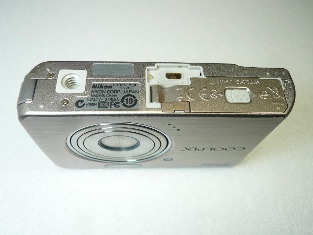 Nikon COOLPIX S520⭐️まあまあ美品⭕️安心の実働品⚠️必読有り