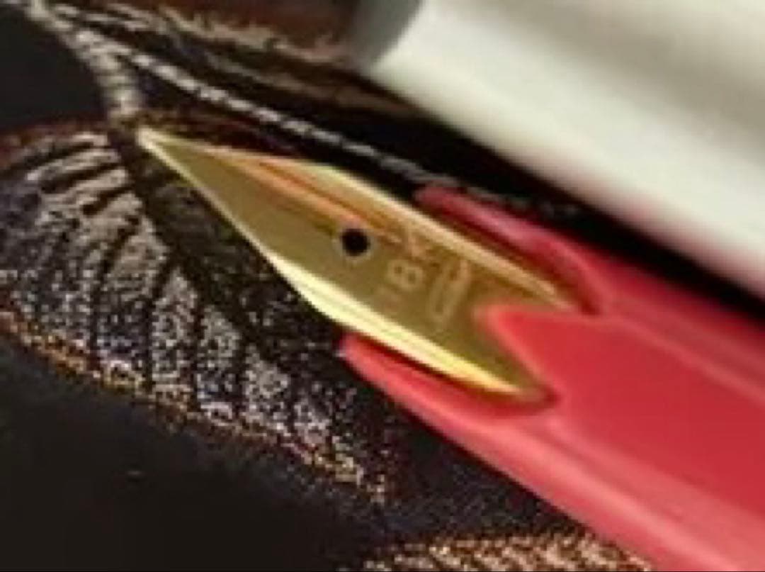 チューリップ万年筆 セーラー　ピンク美品