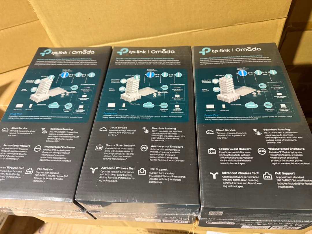 TP-Link AC1200 EAP225-Outdoor 3台セット