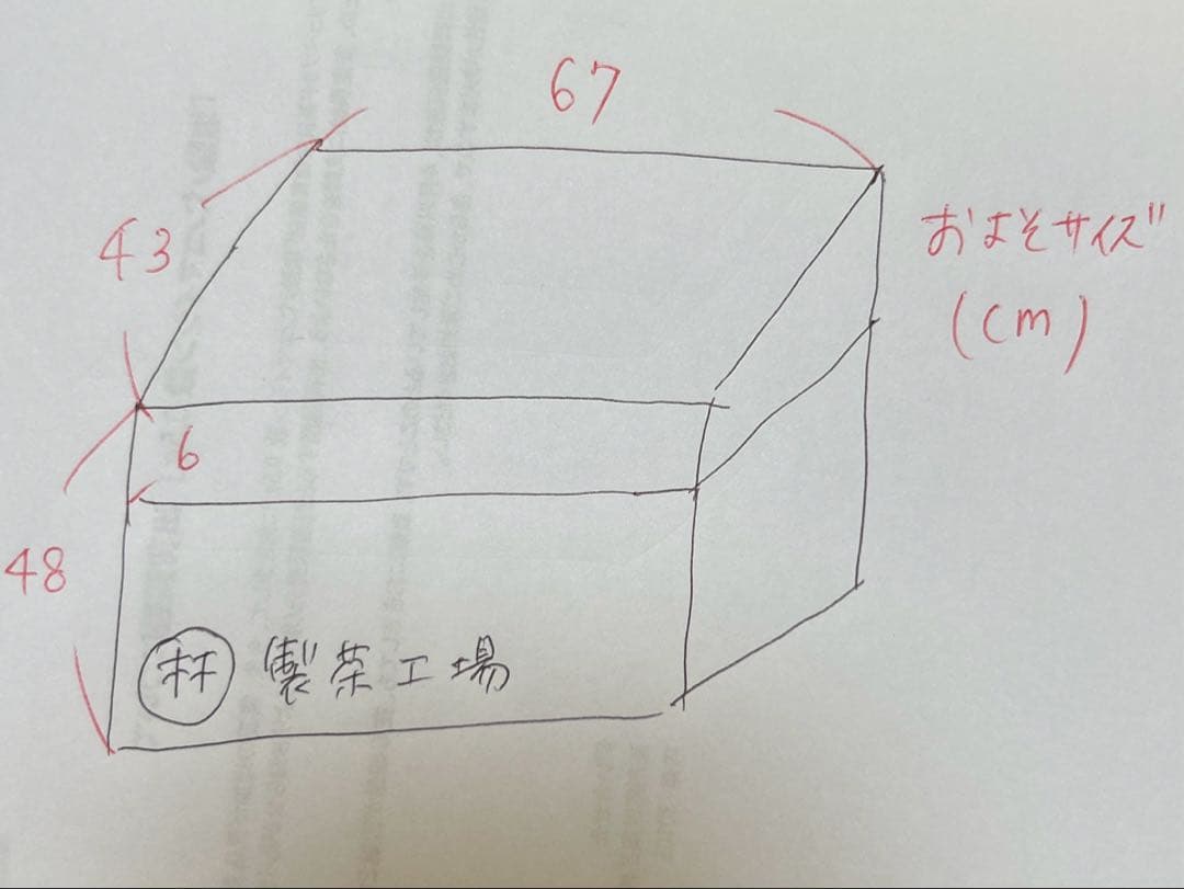 茶箱 狭山茶 アンティーク 保存箱 木箱 ビンテージレトロ箱