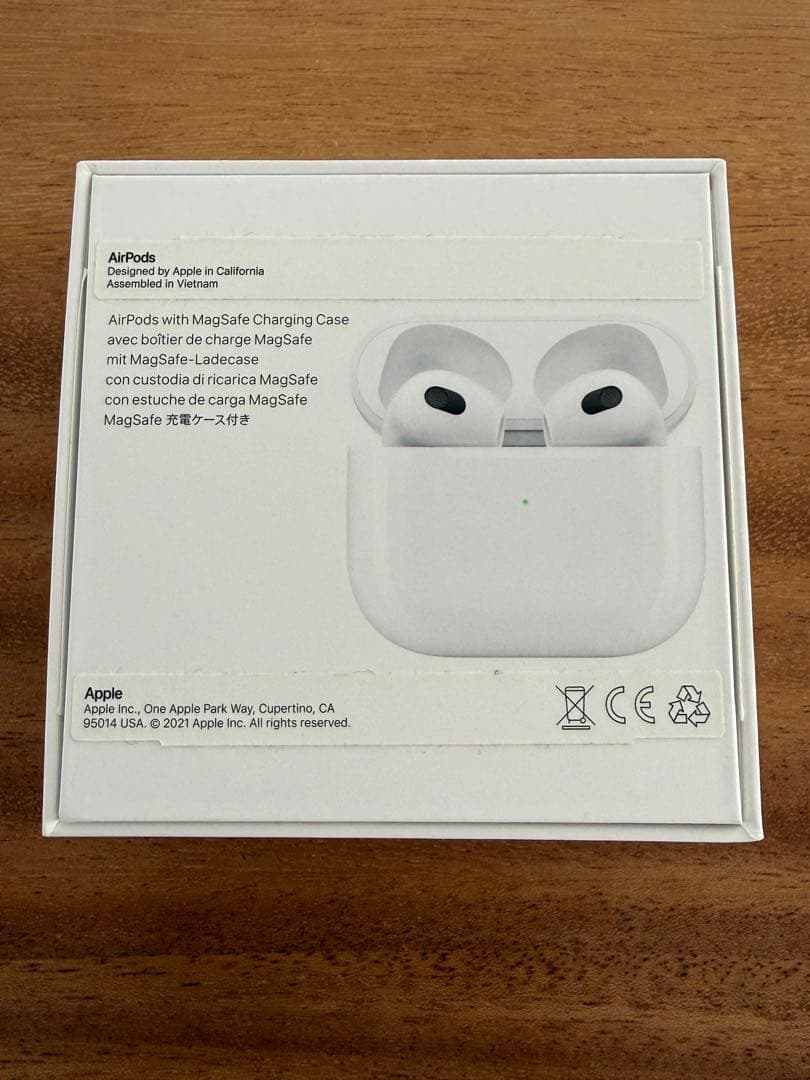 AirPods3充電ケース付き・両耳・箱あり・動作確認済み