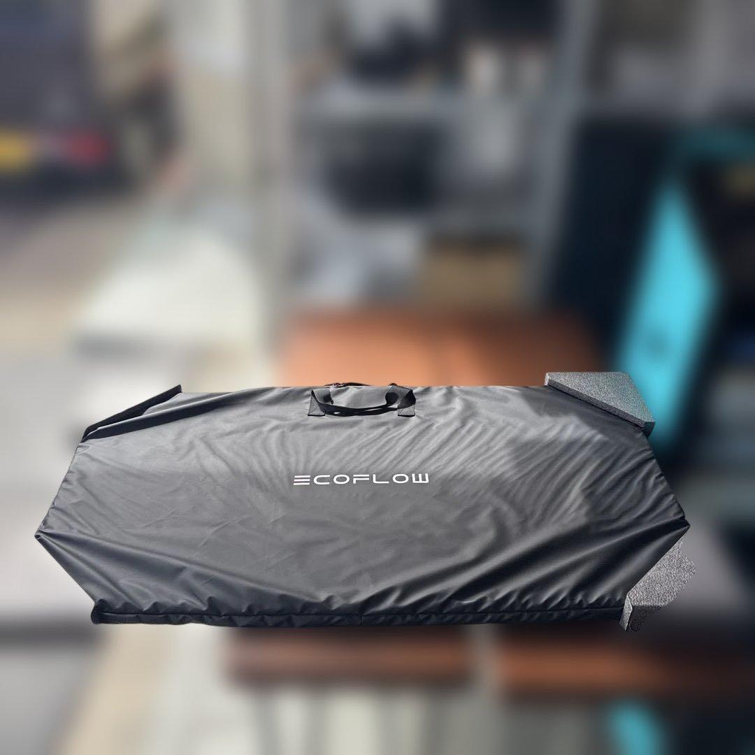 EcoFlow 125W 2枚セット専用バック付き　両面 ソーラーパネル