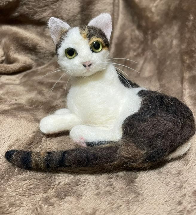 羊毛フェルト　猫ちゃん　オーダー専用
