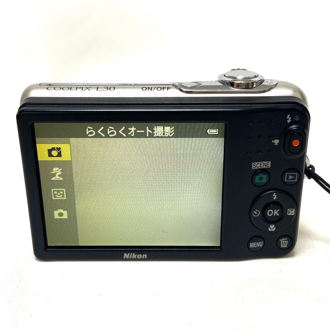 Nikon COOLPIX L30 ニコン クールピックス シルバー レトロ