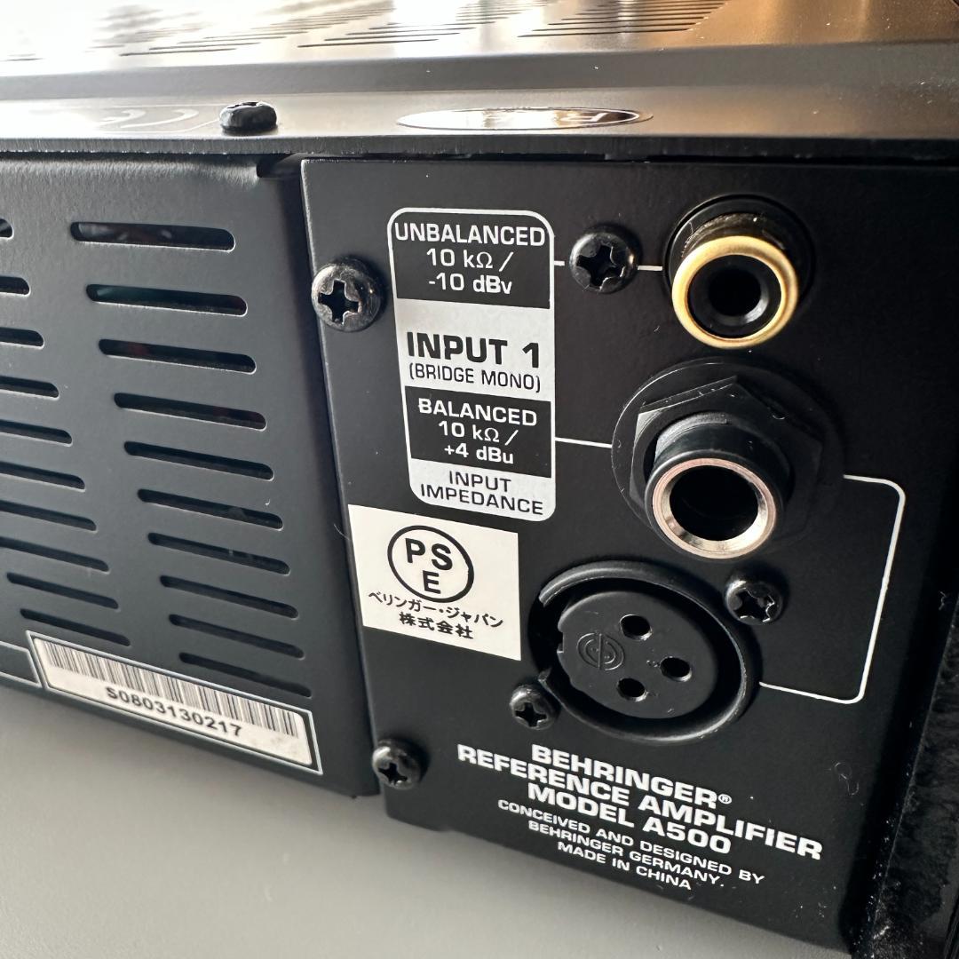 Behringer A500 美品 動作確認済 元箱有