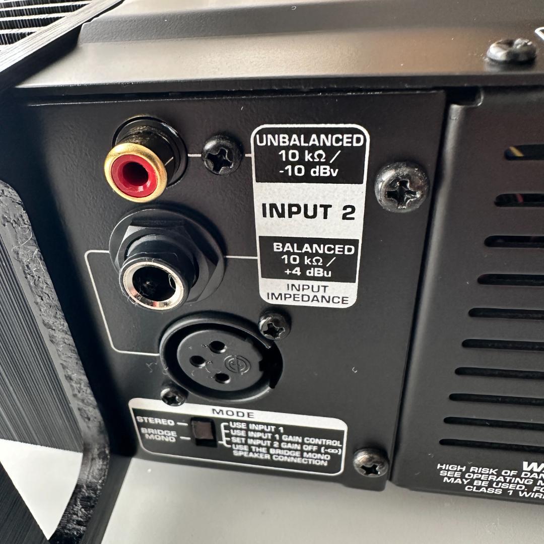 Behringer A500 美品 動作確認済 元箱有