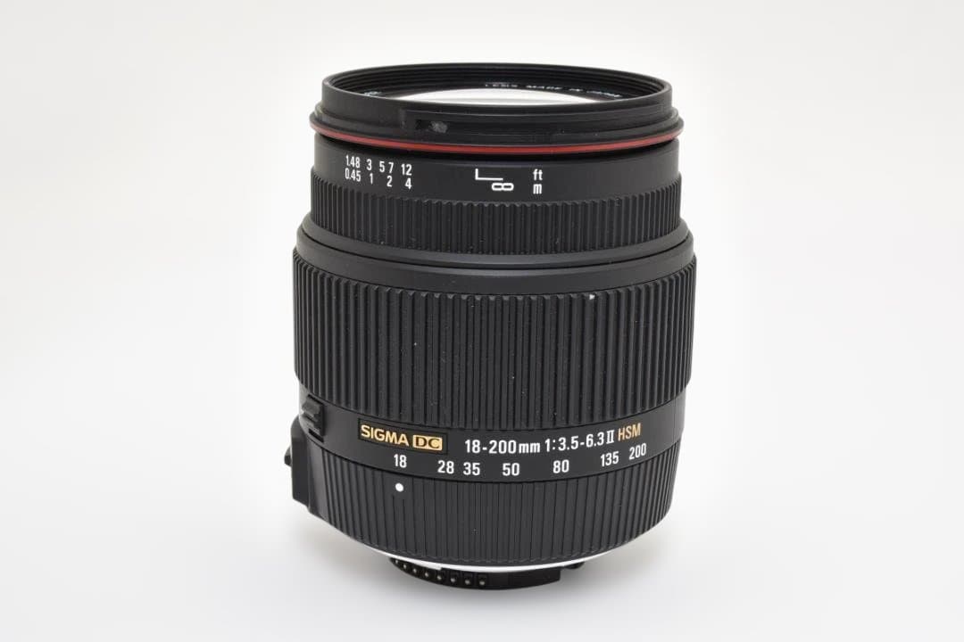 新品級SIGMA18-200mmF3.5-6.3OSHSMIIニコン手振れ補正