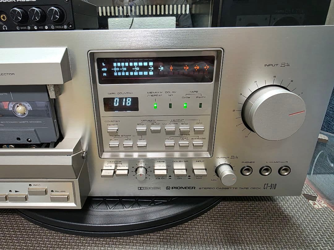 Pioneer CT-910 カセットデッキ 動作品
