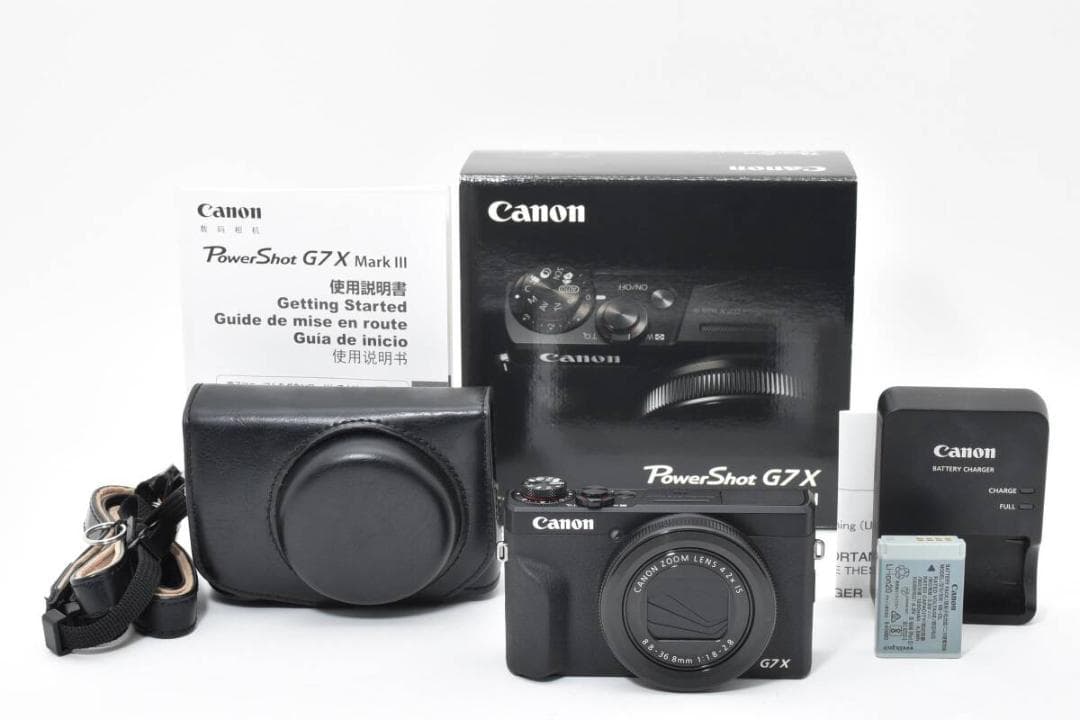 Canon PowerShot G7X Mark III 元箱付き #M31