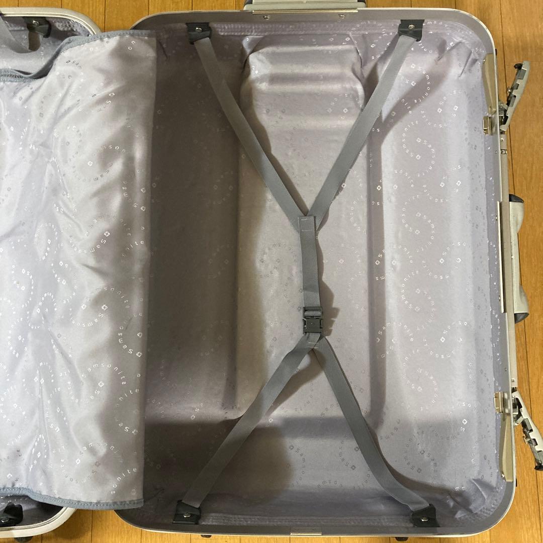 【美品】Samsoniteスーツケース ブラック Lサイズ 鍵付き