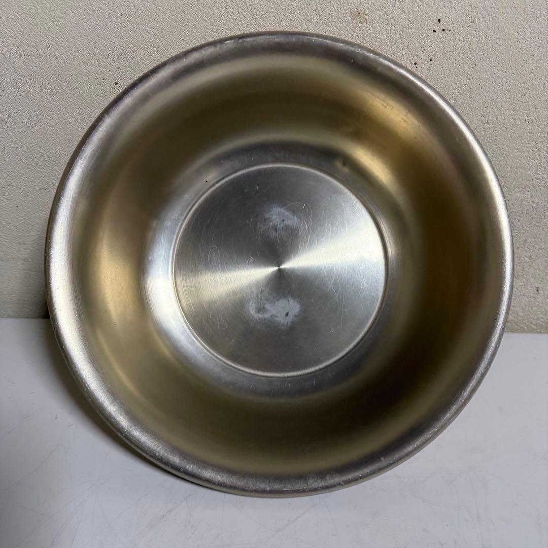 長期保管品 アルミ洗面器 5セット 昭和レトロ エイジング ビンテージ タライ