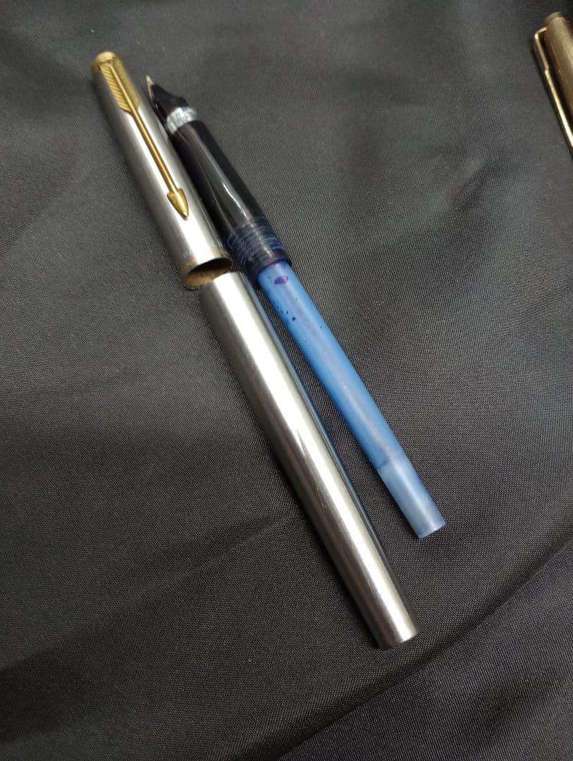 パーカー万年筆75 中古　ペン先14k　オマケ付
