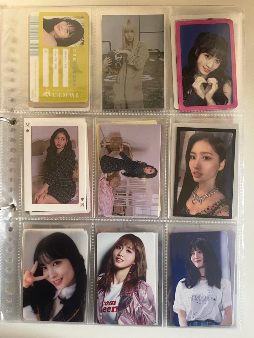 TWICE モモ トレカ まとめ売り （写真17枚）