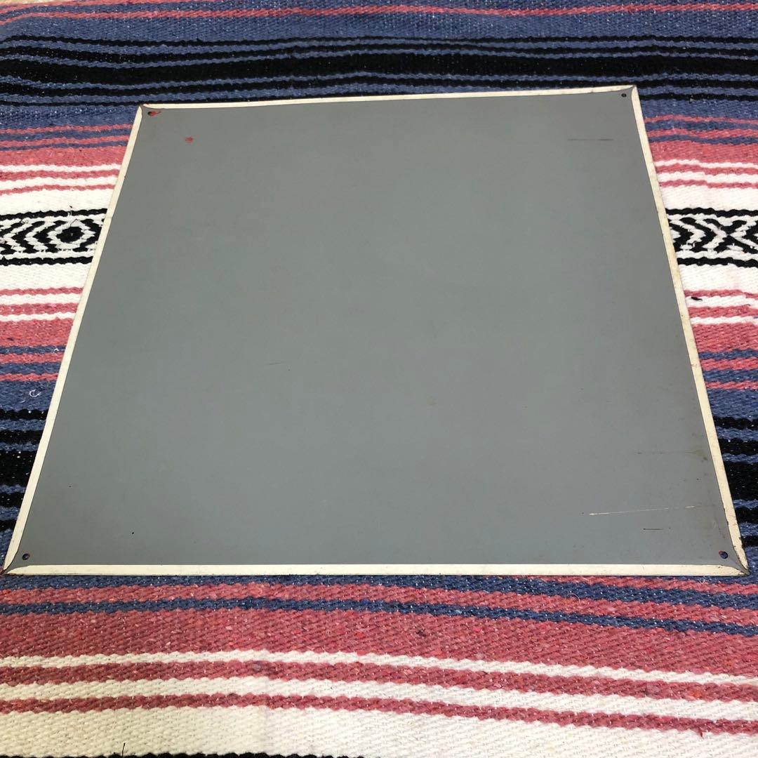 非売品　ヴィンテージ　コカコーラ　ブリキ看板　43.6cm正方形　レトロ