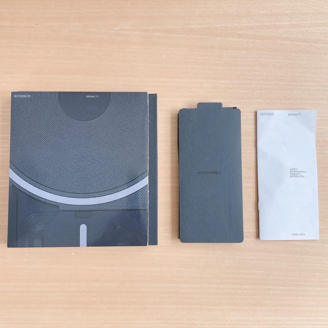 匿名送料込NothingPhone (1) 8GB128GBSIMフリーブラック