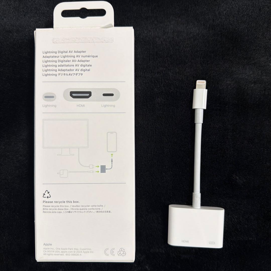 分配器・切替器 Apple Lightning to Digital AV Adapter
