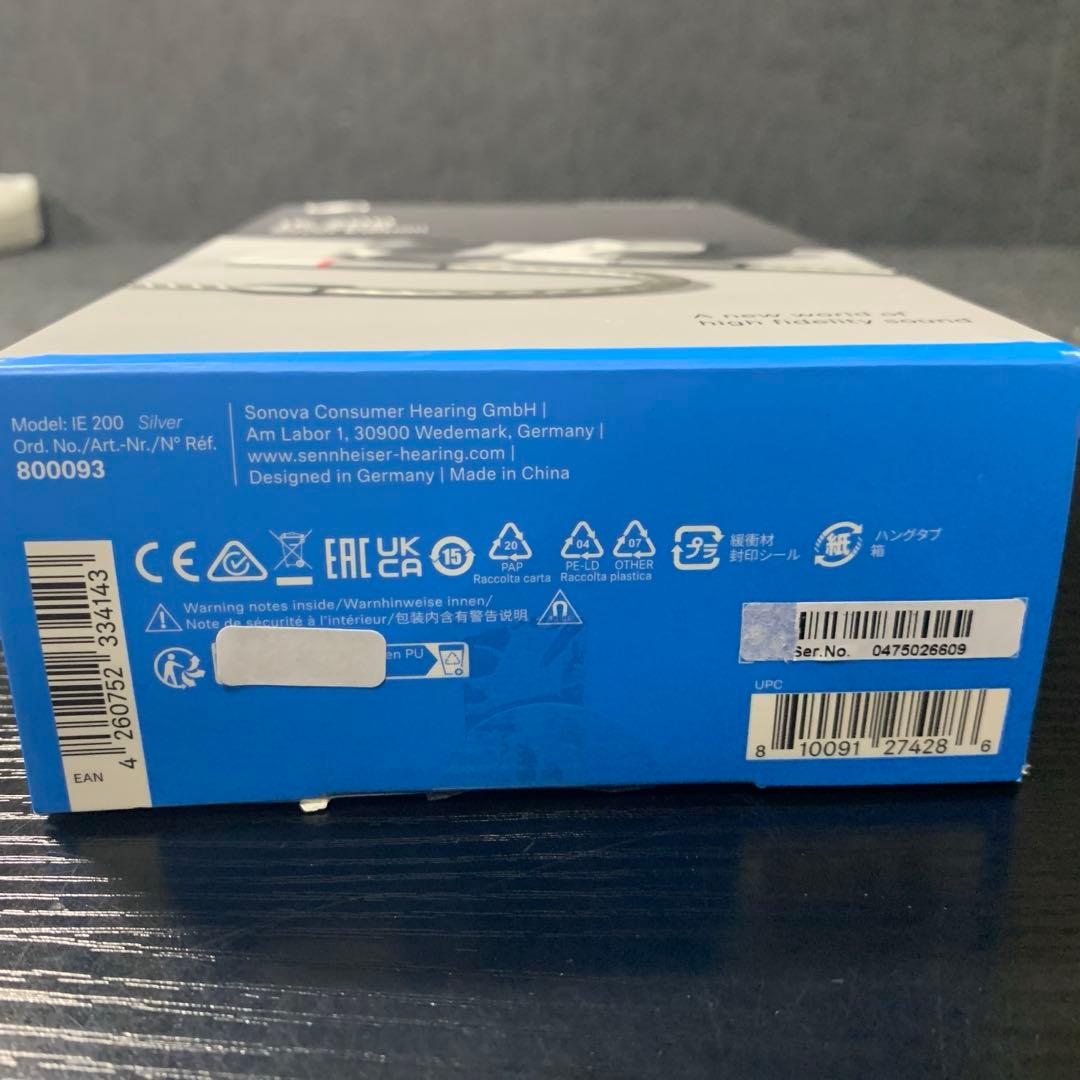 ゼンハイザー Sennheiser イヤホン有線 IE 200