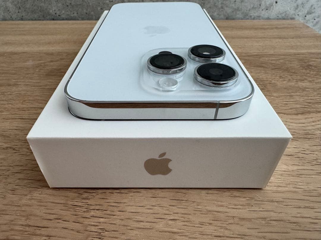 【美品】iPhone 14 Pro 256GB シルバー｜画面無傷｜箱あり