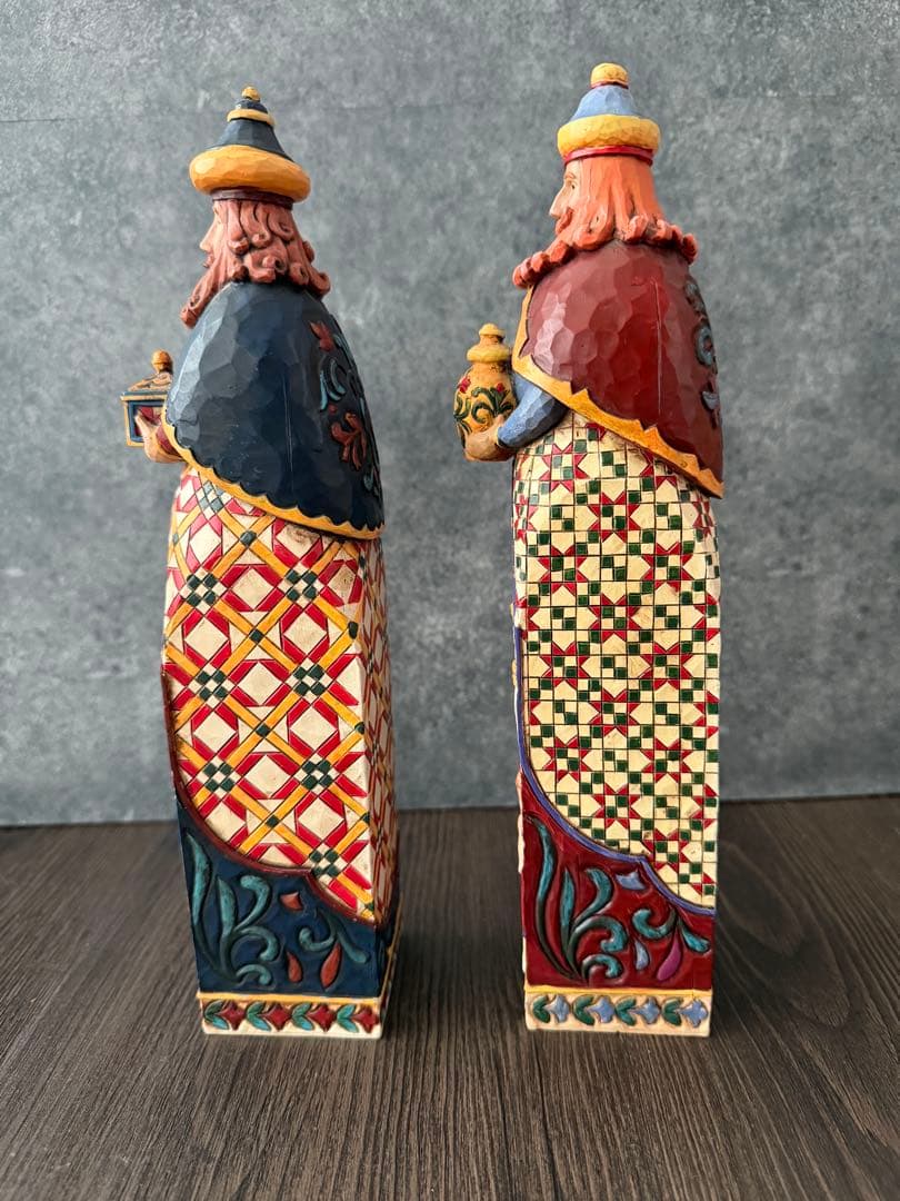 ジムショア Jim Shore 三賢者 フィギュア 2体セット 置物