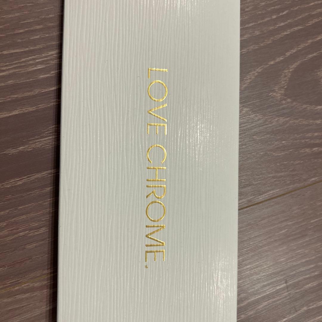 LOVE CHROME ラブクロムゴールド コーム 専用ポーチ付き