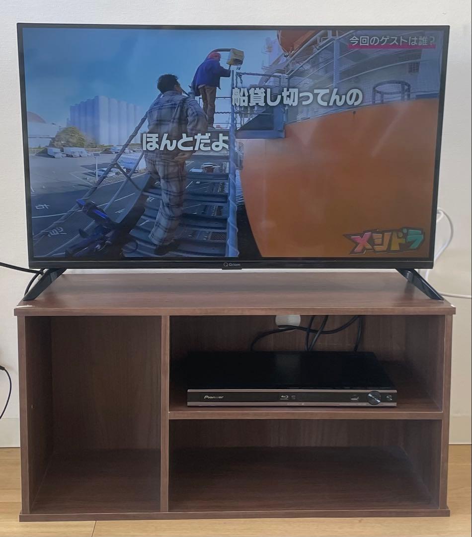 【2024年製】Qriom 32型TV ＋Pioneer Blu-ray