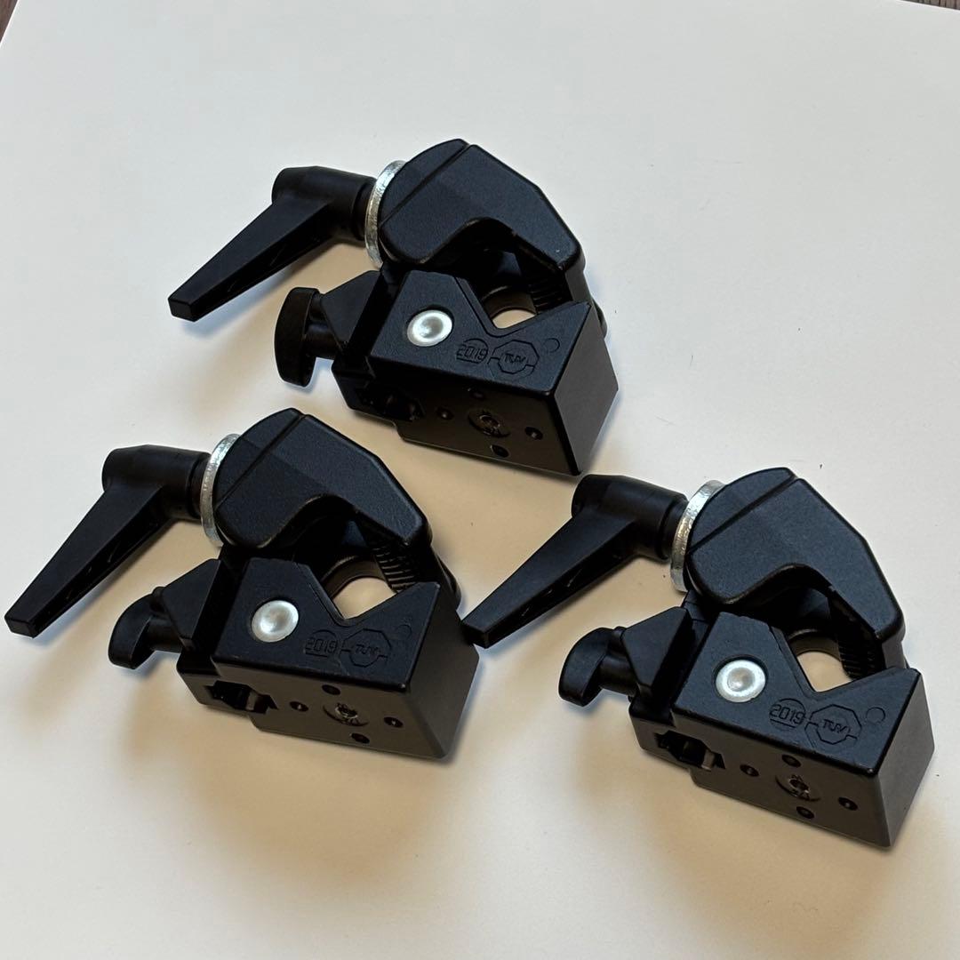 美品　3個セット Manfrotto マンフロット スーパークランプ 035