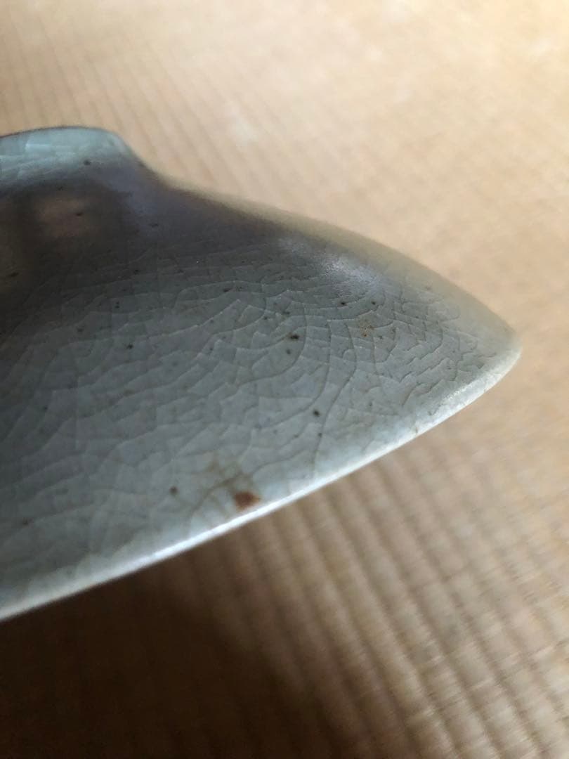 上手の雰囲気！古い高麗茶碗 検茶道具抹茶碗李朝高麗青磁
