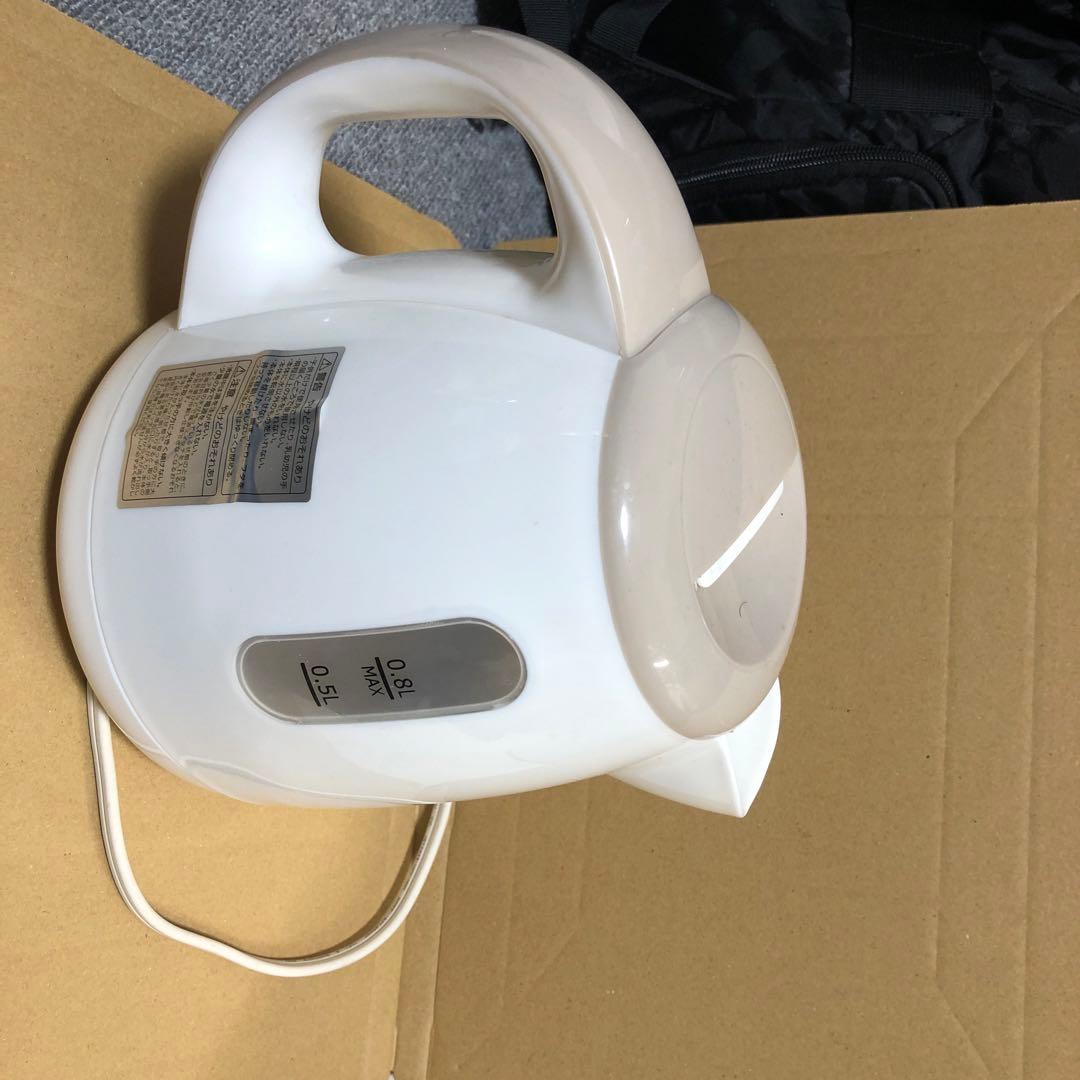 炊飯器、ドライヤー、 ケトル、時計、ひとり暮し4点セット