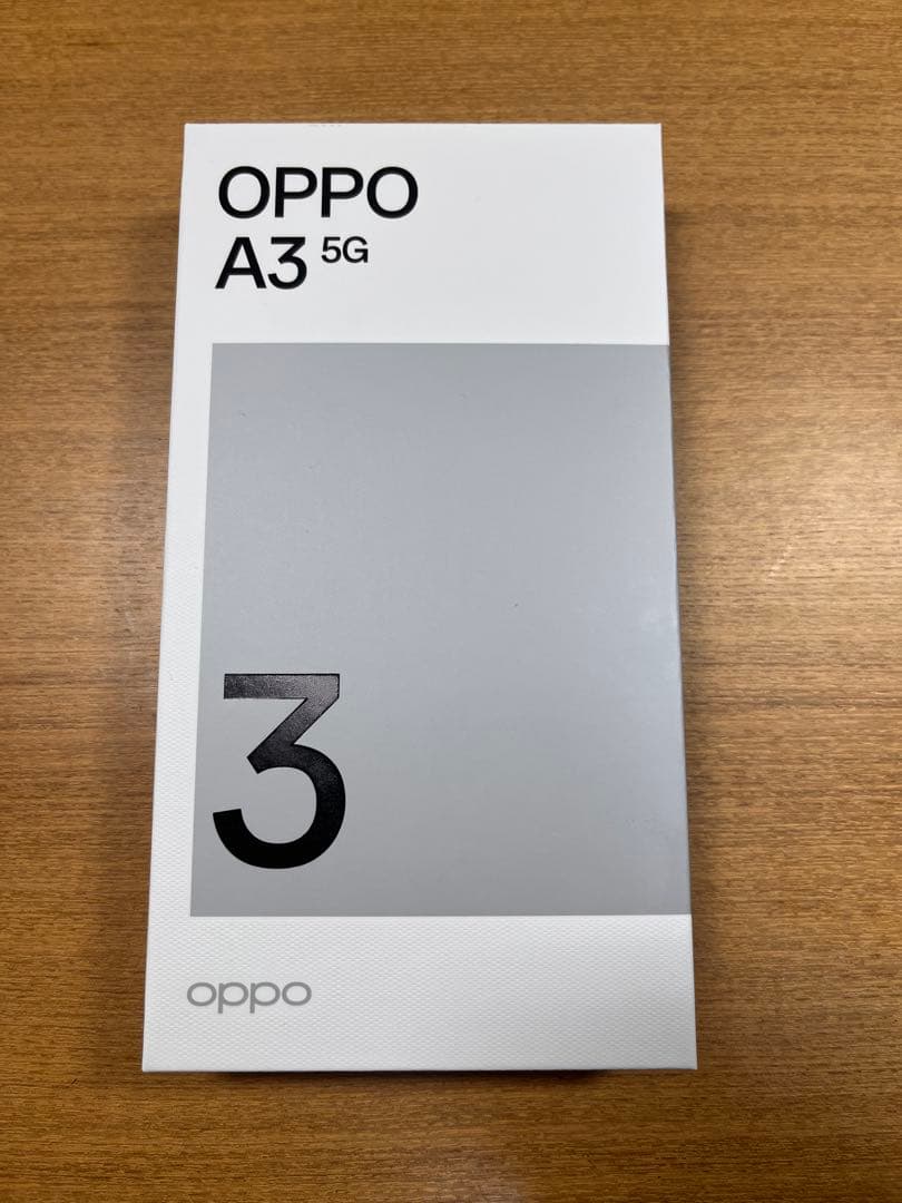 【新品】OPPO A3 5G パープル
