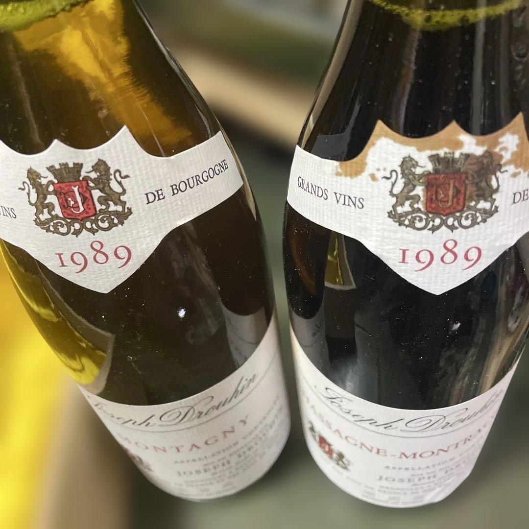 ジョセフドルーアン1989年 ワインセット　フランスブルゴーニュ2本高級ワイン