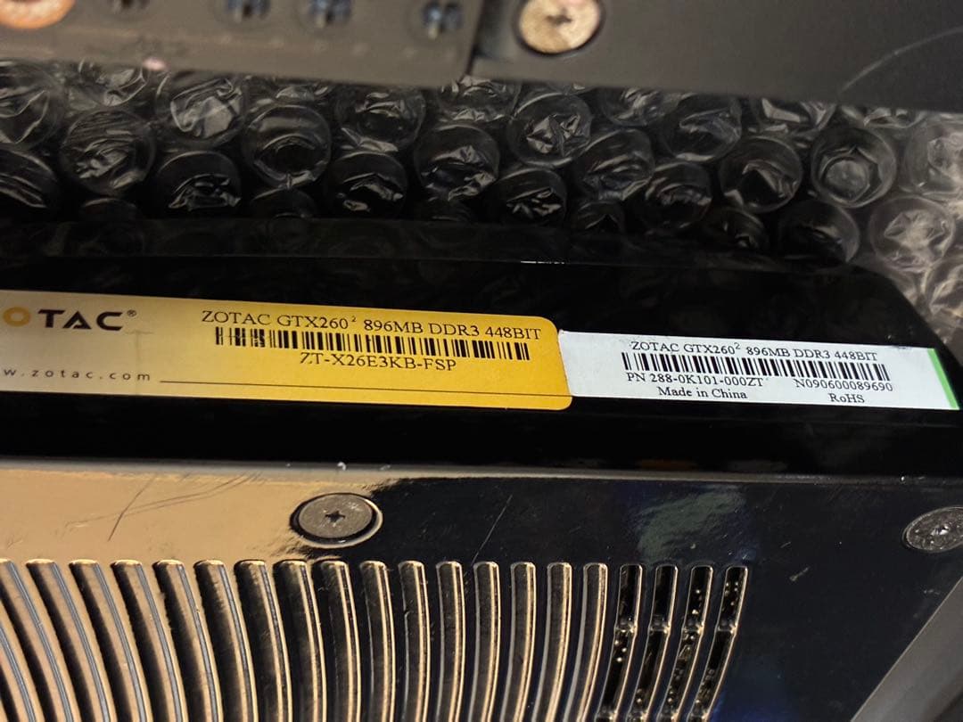 グラフィックボード・グラボ・ビデオカード 4xGPU - GTX780 - GTX650 - GTX560 -GTX260